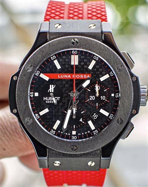 hublot limited edition luna rosa black dial watch|Hublot luna rossa limited edition.